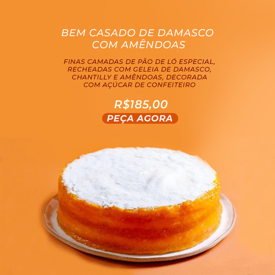 Bem casado de damasco